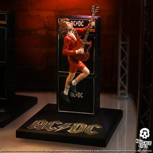 Knucklebonz AC/DC Rock Iconz Angus Young III Statue